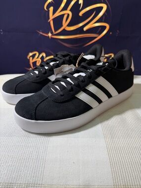 Mens White Adidas Shoes With Black Stripes for Sale up to 90% Off: Poshmark
